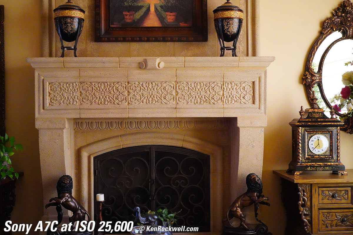 Sony A7C High ISO Sample Image File