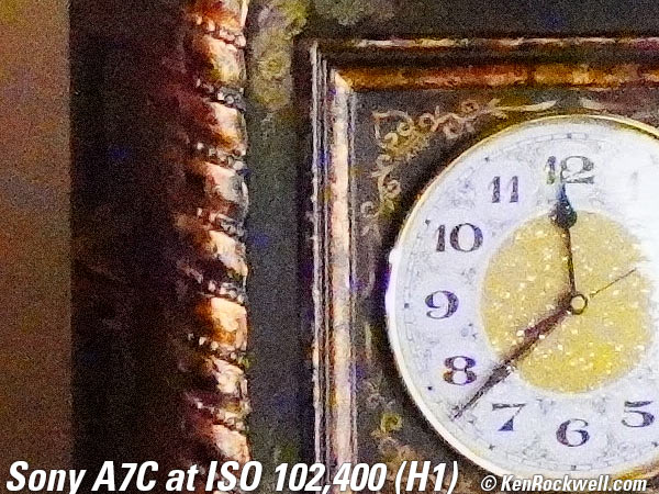 Sony A7C High ISO Sample Image File