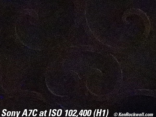 Sony A7C High ISO Sample Image File