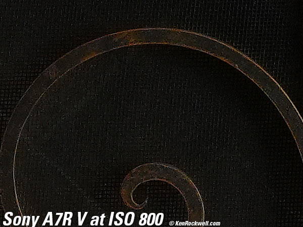 Sony A7R V High ISO Sample Image File