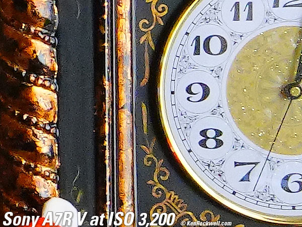 Sony A7R V High ISO Sample Image File