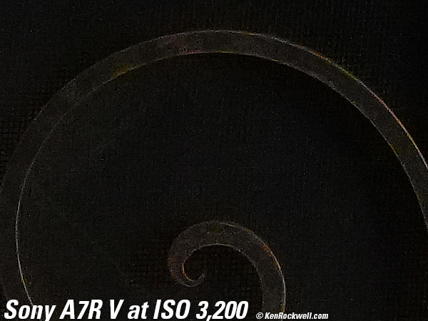 Sony A7R V High ISO Sample Image File