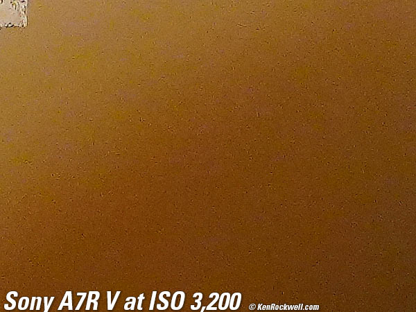 Sony A7R V High ISO Sample Image File