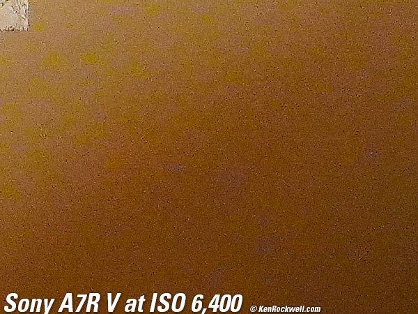 Sony A7R V High ISO Sample Image File