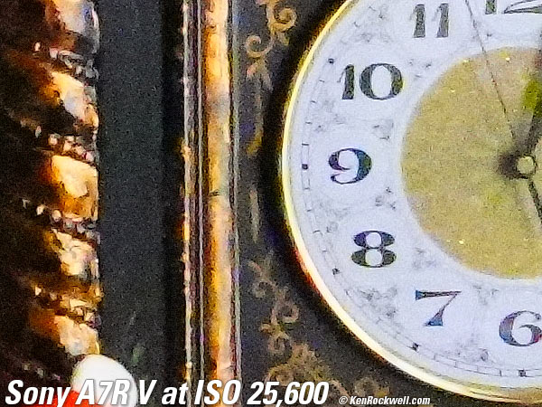 Sony A7R V High ISO Sample Image File