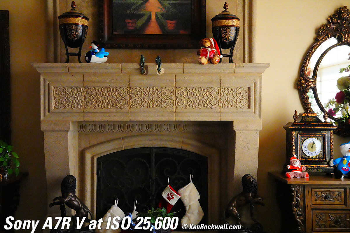 Sony A7R V High ISO Sample Image File