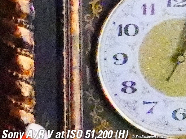 Sony A7R V High ISO Sample Image File