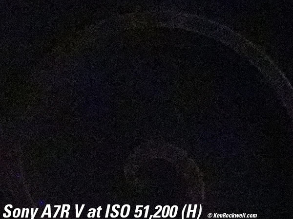 Sony A7R V High ISO Sample Image File