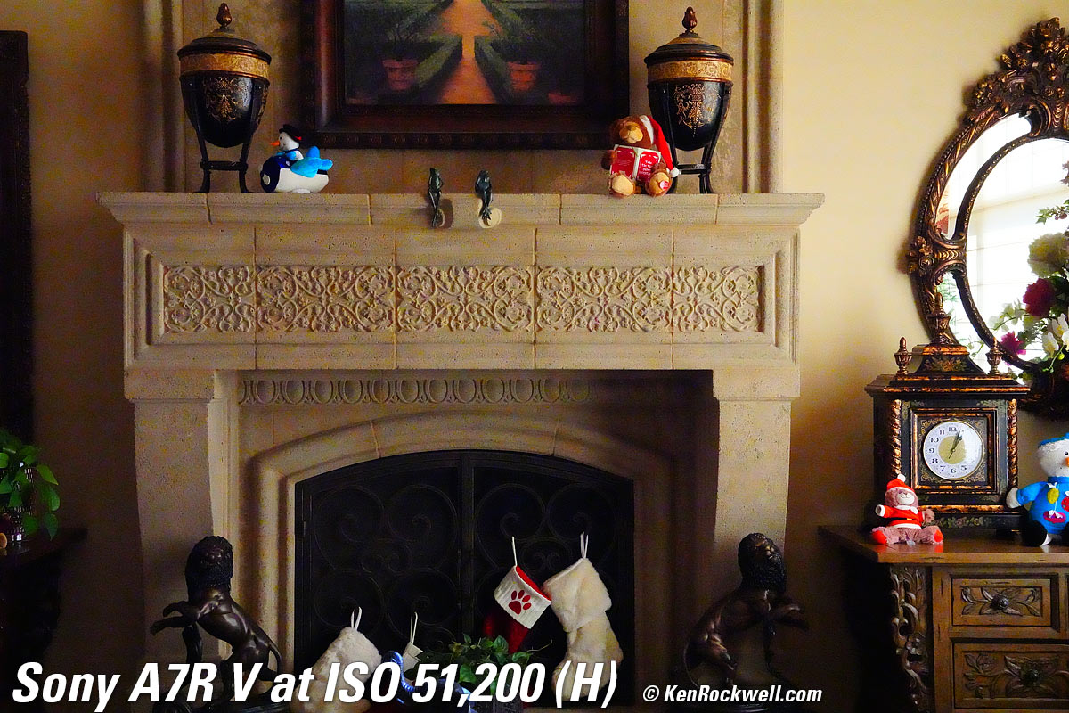 Sony A7R V High ISO Sample Image File