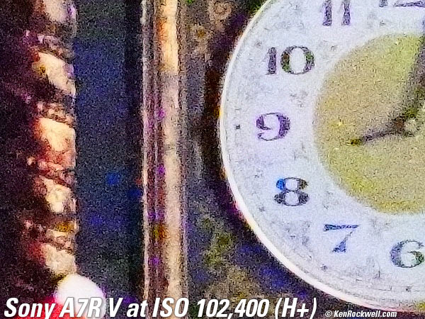 Sony A7R V High ISO Sample Image File