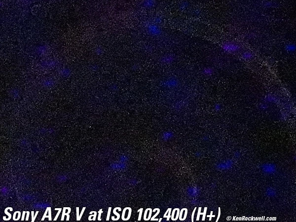 Sony A7R V High ISO Sample Image File