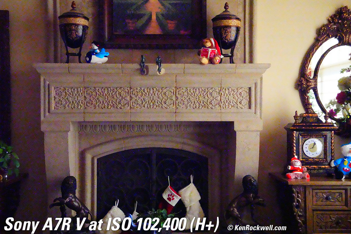 Sony A7R V High ISO Sample Image File