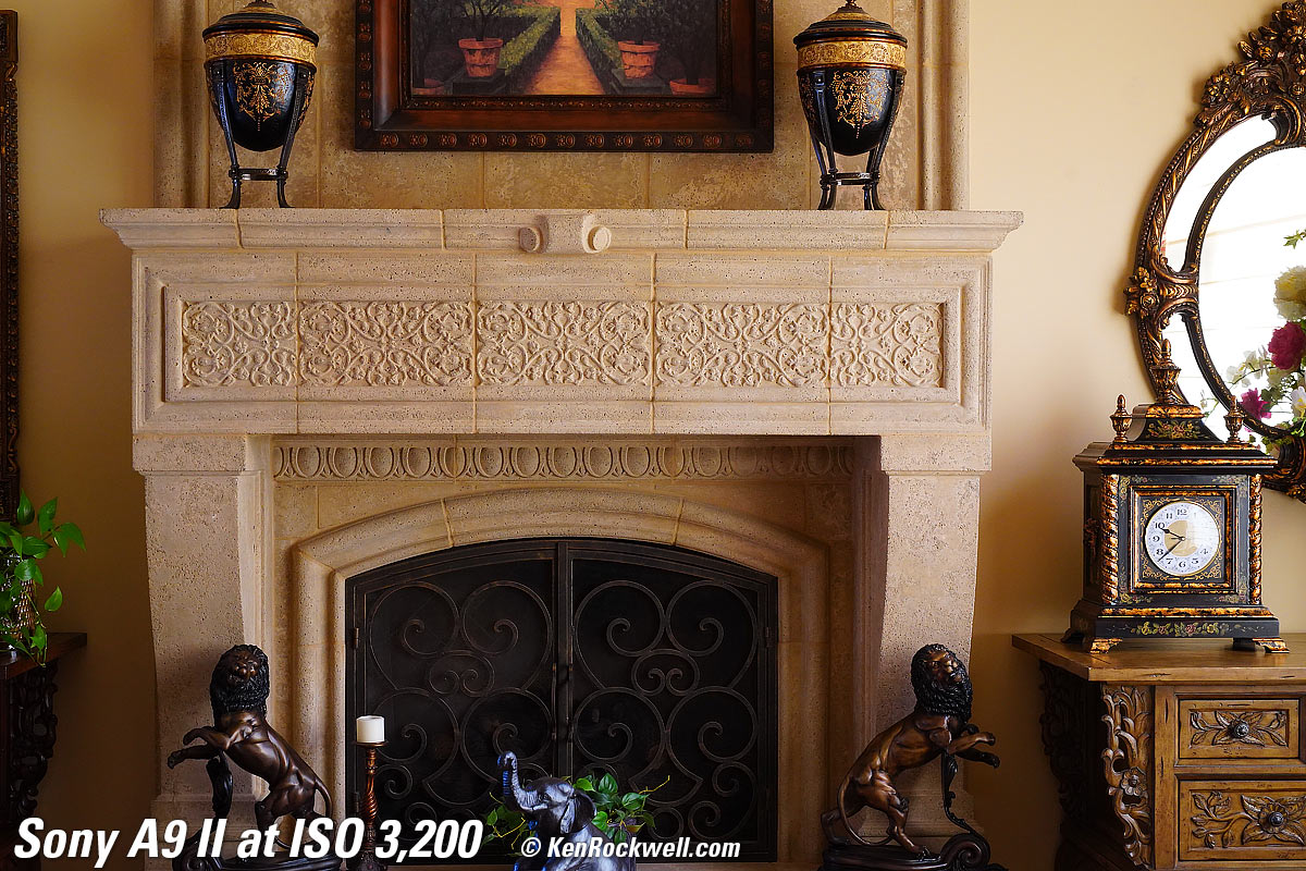 Sony A9 II High ISO Sample Image File