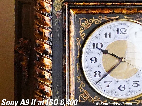 Sony A9 II High ISO Sample Image File