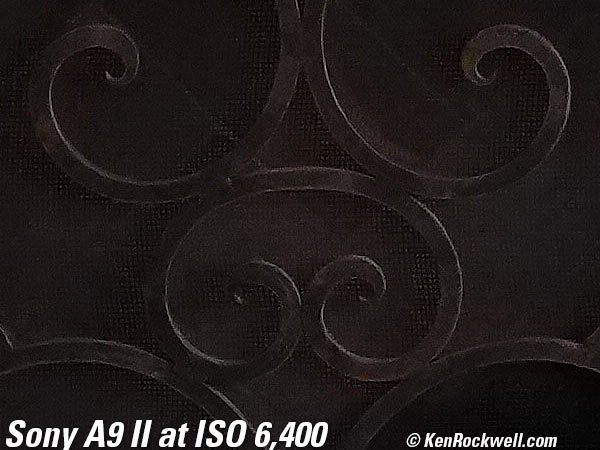 Sony A9 II High ISO Sample Image File