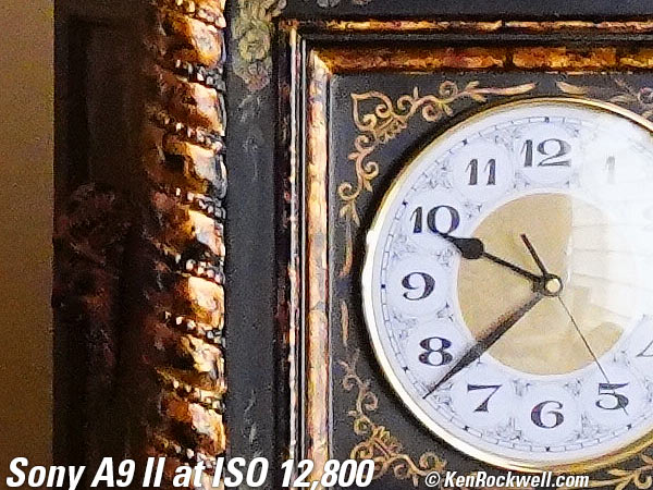 Sony A9 II High ISO Sample Image File