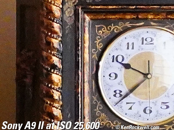 Sony A9 II High ISO Sample Image File