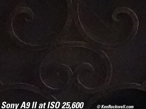 Sony A9 II High ISO Sample Image File