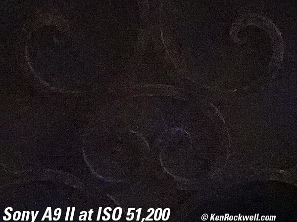 Sony A9 II High ISO Sample Image File