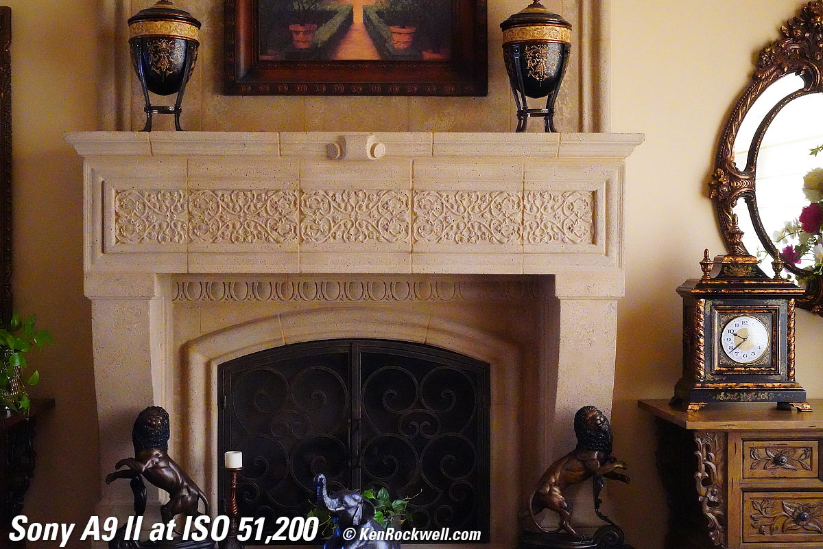 Sony A9 II High ISO Sample Image File