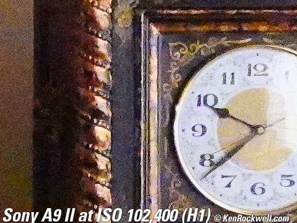 Sony A9 II High ISO Sample Image File