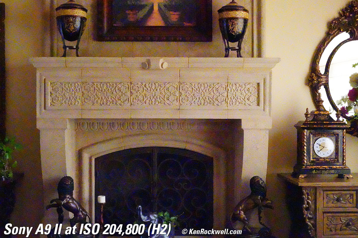 Sony A9 II High ISO Sample Image File