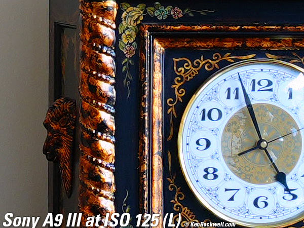 Sony A9 III High ISO Sample Image Files