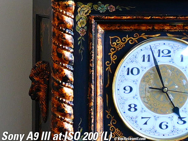 Sony A9 III High ISO Sample Image Files