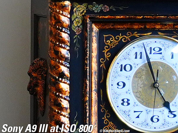 Sony A9 III High ISO Sample Image Files