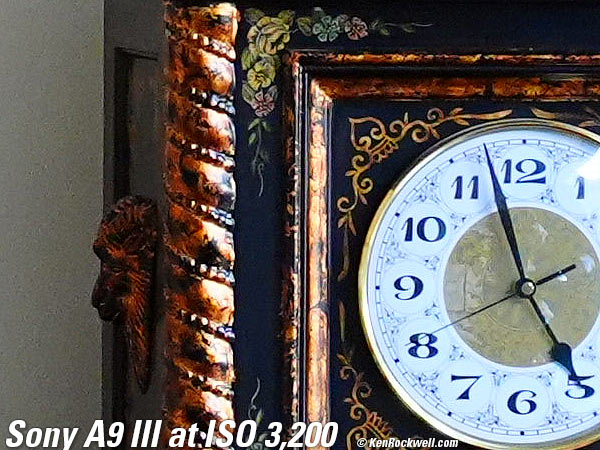 Sony A9 III High ISO Sample Image Files