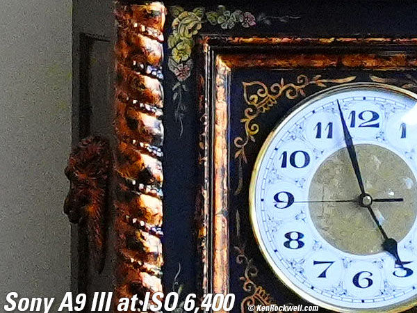 Sony A9 III High ISO Sample Image Files