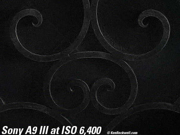 Sony A9 III High ISO Sample Image Files