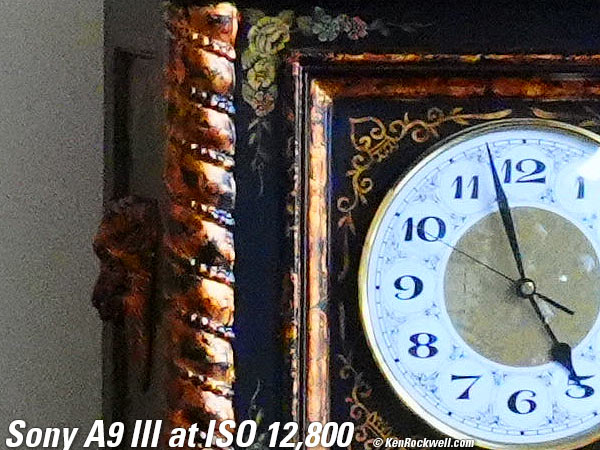 Sony A9 III High ISO Sample Image Files