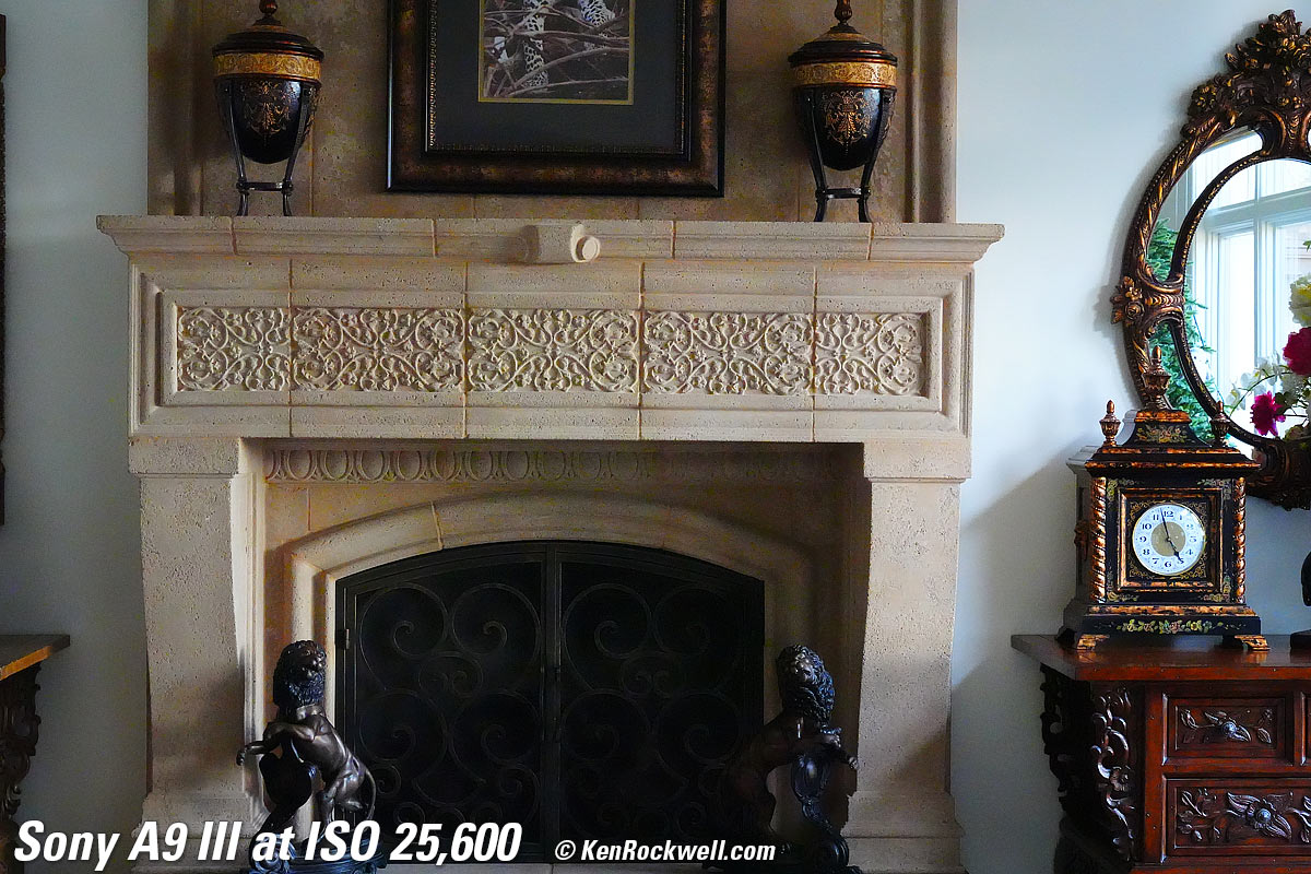 Sony A9 III High ISO Sample Image Files