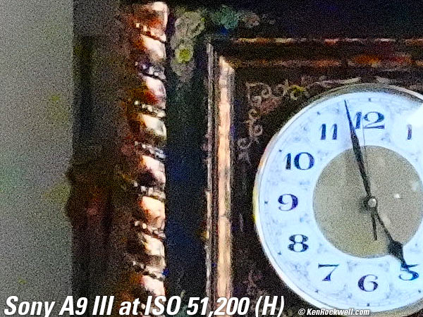 Sony A9 III High ISO Sample Image Files