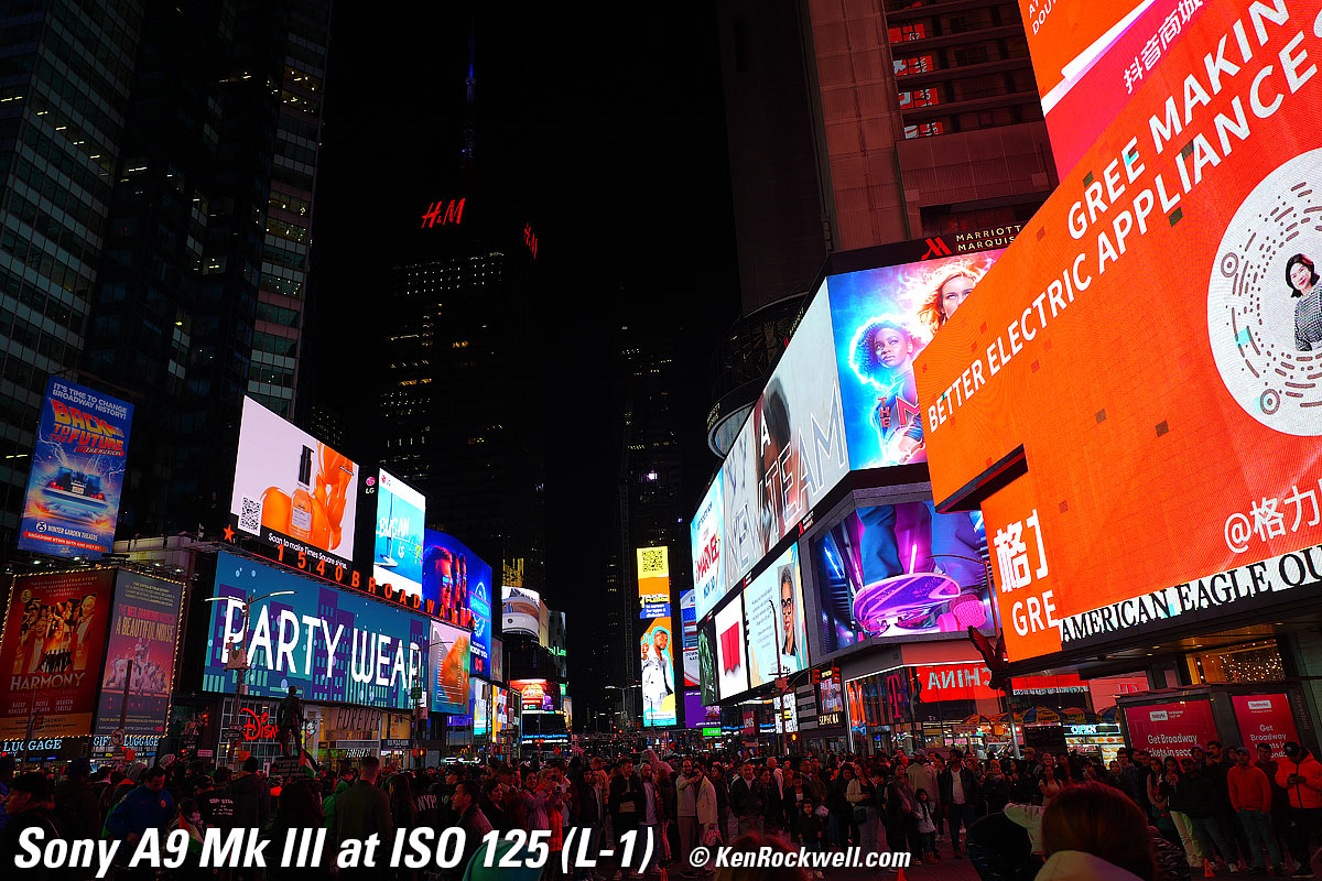 Sony A9 III High ISO Sample Image File