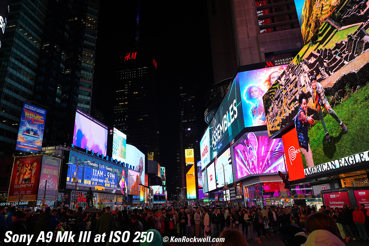 Sony A9 III High ISO Sample Image File