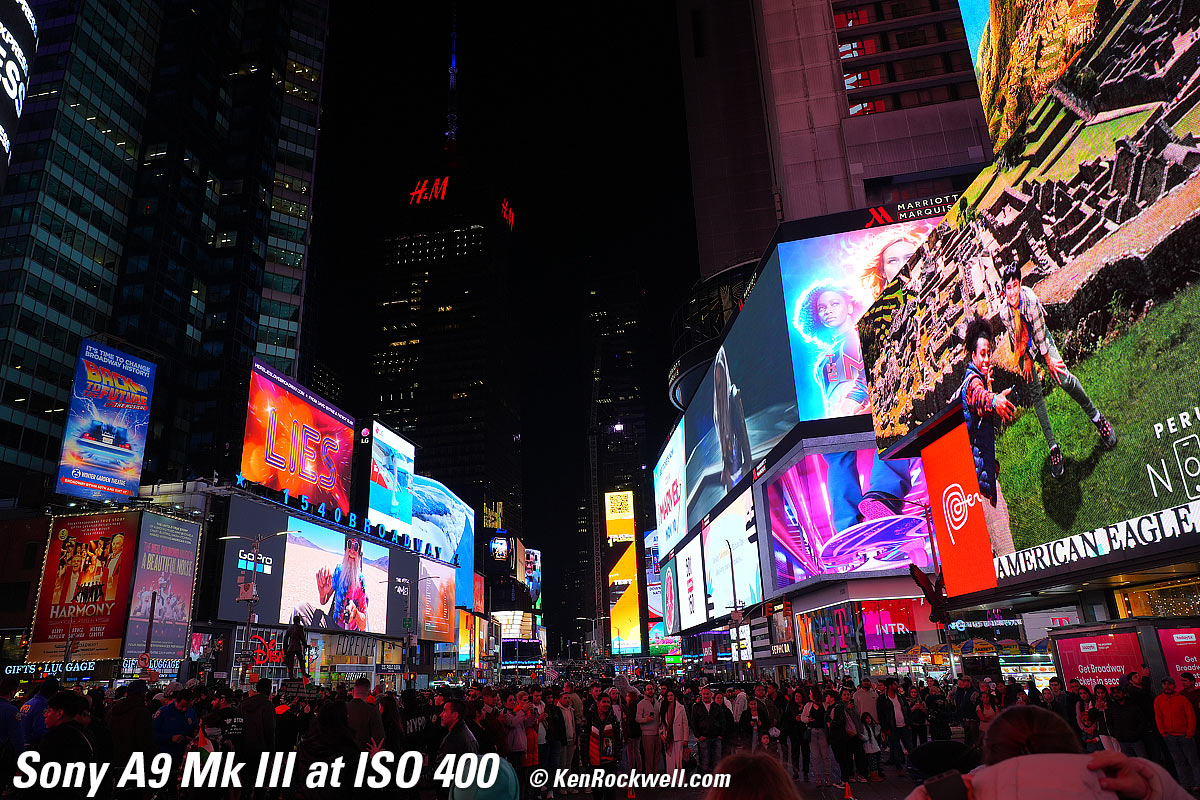 Sony A9 III High ISO Sample Image File