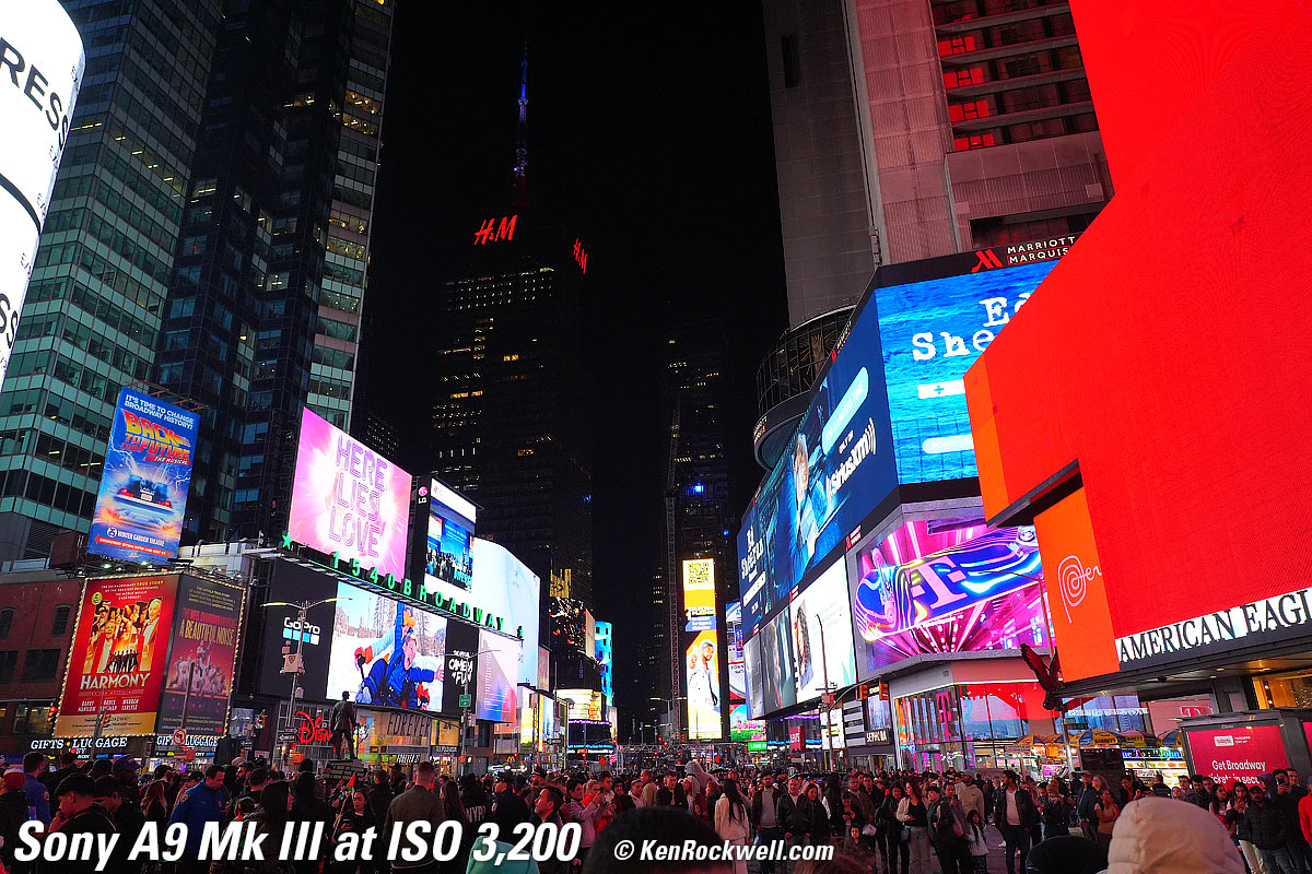 Sony A9 III High ISO Sample Image File