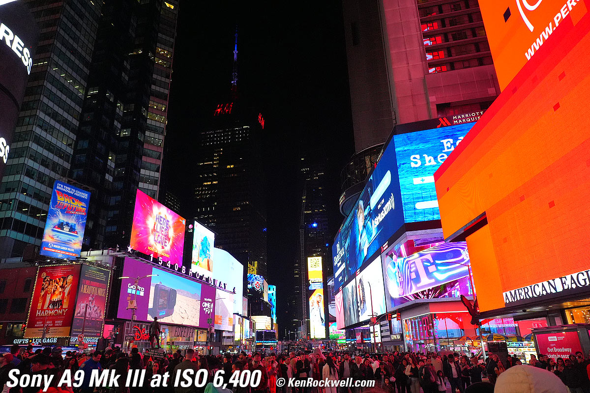 Sony A9 III High ISO Sample Image File