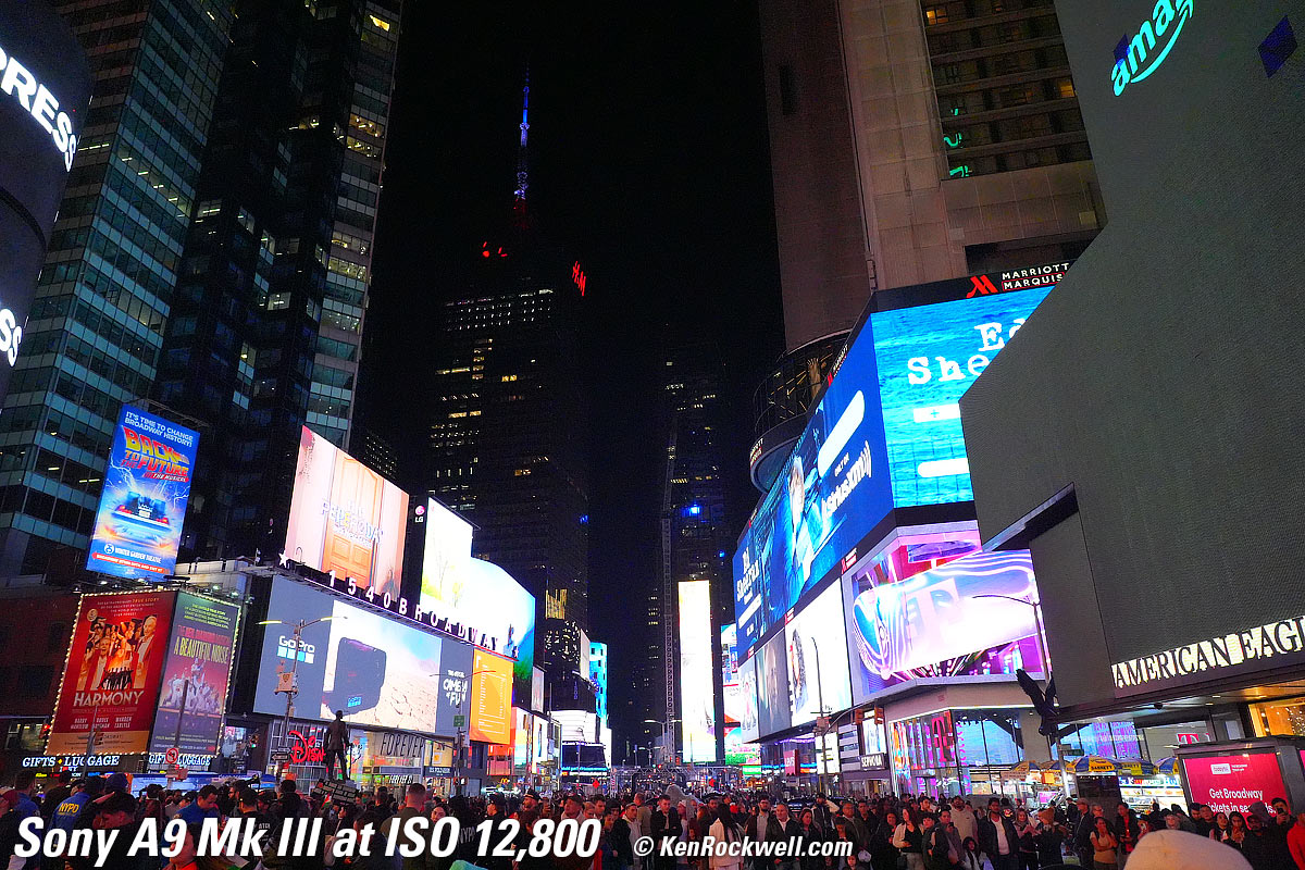 Sony A9 III High ISO Sample Image File