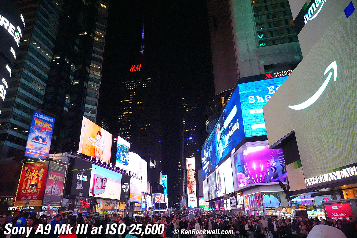 Sony A9 III High ISO Sample Image File