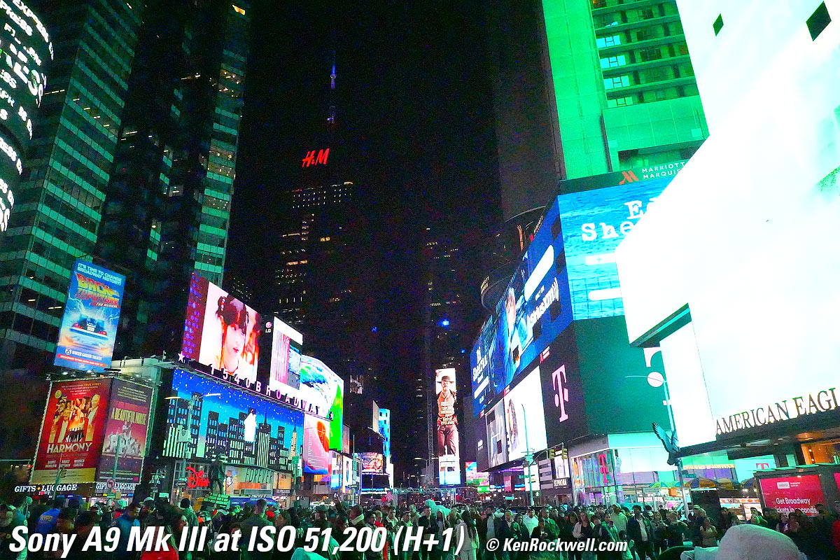 Sony A9 III High ISO Sample Image File