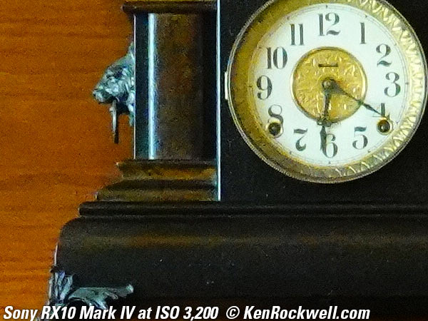 Sony RX10 Mk IV High ISO performance