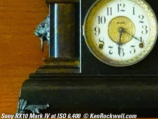Sony RX10 Mk IV High ISO performance