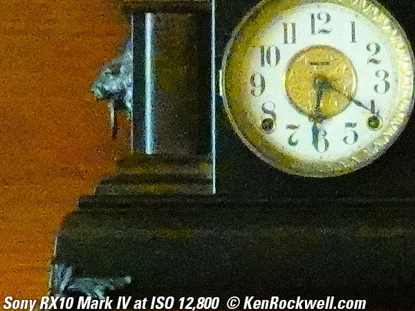 Sony RX10 Mk IV High ISO performance