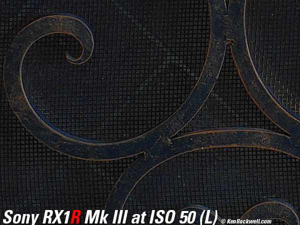 Sony RX1R Mk III High ISO sample image
