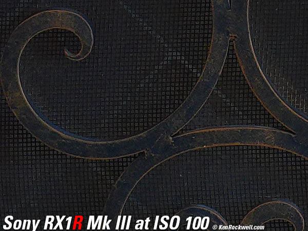 Sony RX1R Mk III High ISO sample image