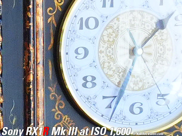 Sony RX1R Mk III High ISO sample image