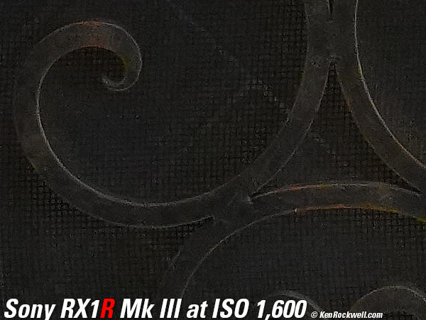 Sony RX1R Mk III High ISO sample image